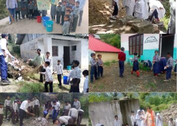 Cleanliness Drive continues across all schools of Doda District Under ‘Swachhta Pakhwada’2024