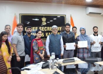 CS felicitates Intl Yoga Day contest winners Also reviews functioning of the IT Department