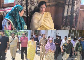 DC Kupwara interacts with Police martyr’s families
