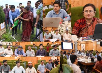 Dr. Rashmi Singh visits Shopian, reviews progress on 2nd SSR of Electoral Rolls
