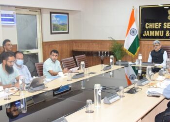 CS reviews promotion of culture & allied activities in J&K