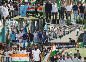 Har Ghar Tiranga Campaign-2024: Mega Tiranga Rally held at Bandipora amidst patriotic fervor