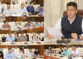 DC Srinagar chairs workshop cum meeting of DLCC to review implementation of COTPA in District