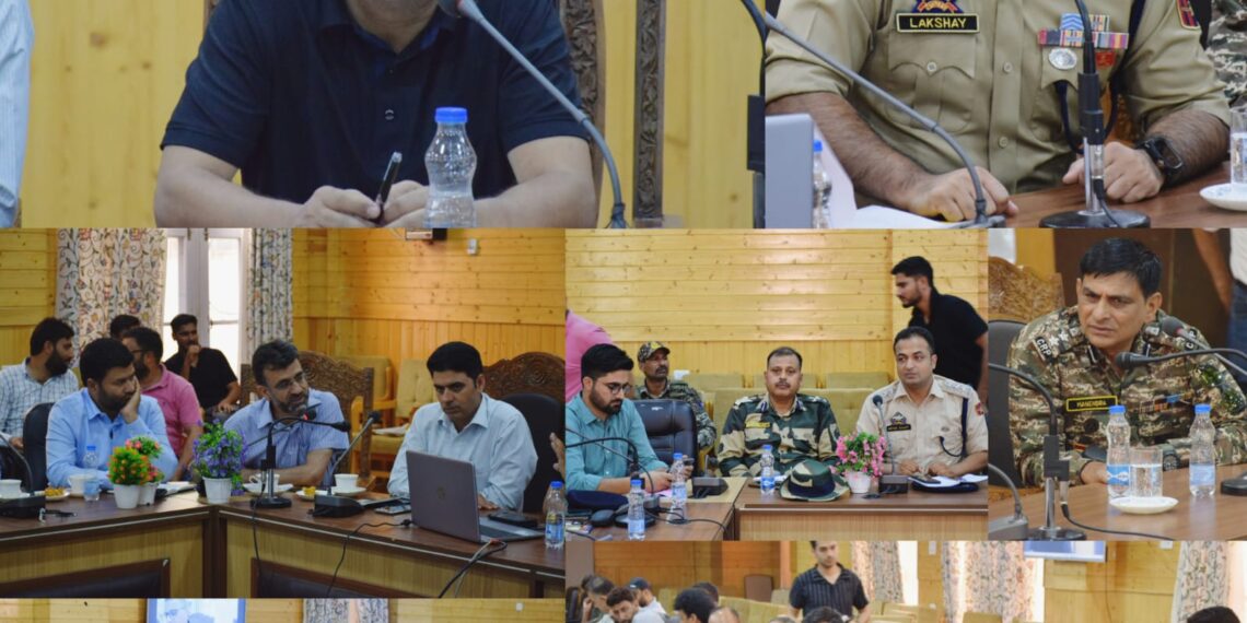 Deputy Commissioner Bandipora Reviews Arrangements for Independence Day 2024 Celebrations.