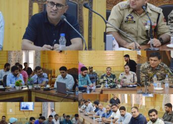 Deputy Commissioner Bandipora Reviews Arrangements for Independence Day 2024 Celebrations.
