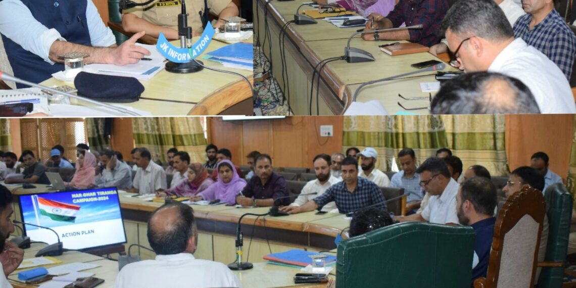 DC Pulwama finalizes arrangements for Independence Day, 2024 celebrations