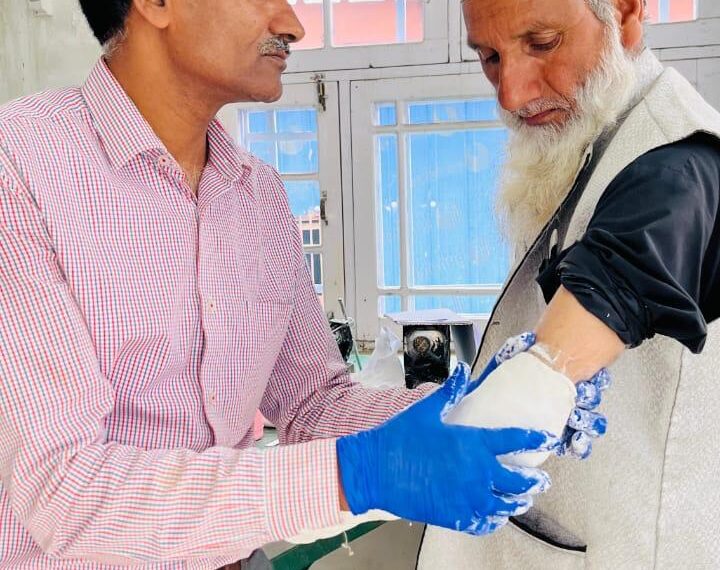 ARTIFICIAL LIMB FITMENT CAMP FOR DIFFERENTLY ABLED PERSONS  AT ANANTNAG AND SHOPIAN