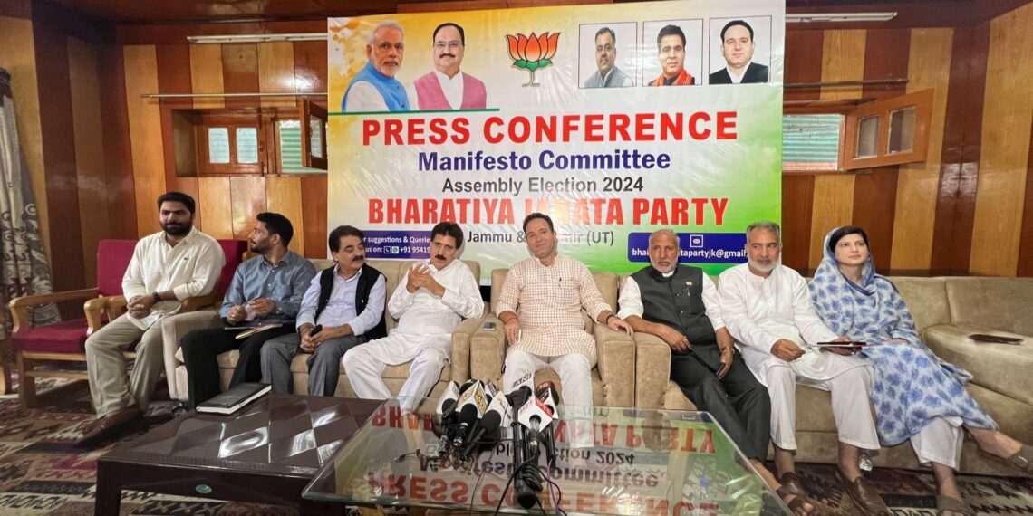 BJP Kashmir Unit Launches Number and Email for Manifesto Suggestions for Upcoming Assembly Election.