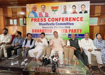 BJP Kashmir Unit Launches Number and Email for Manifesto Suggestions for Upcoming Assembly Election.