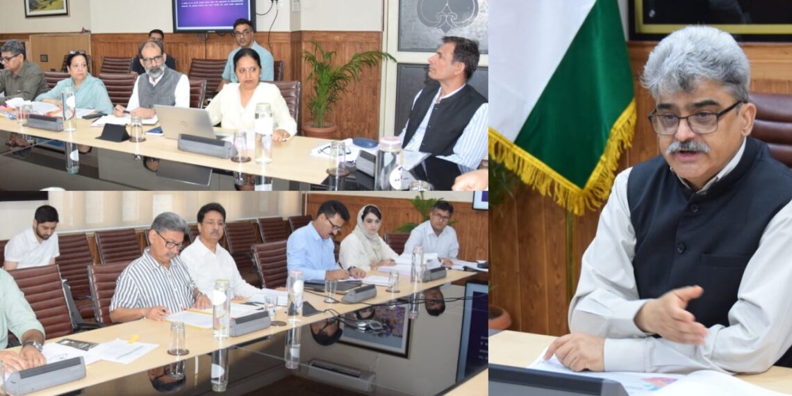 CS led UTLSC accords admin approval to WSS worth Rs 312.89 Cr for towns of J&K