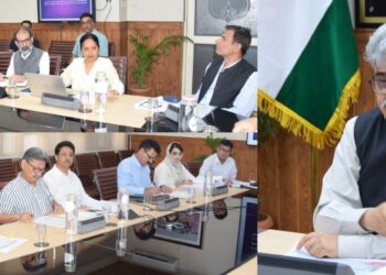 CS led UTLSC accords admin approval to WSS worth Rs 312.89 Cr for towns of J&K