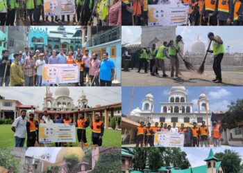 SMC’s Swachhata Pakhwada campaign enhances cleanliness at religious places in Srinagar