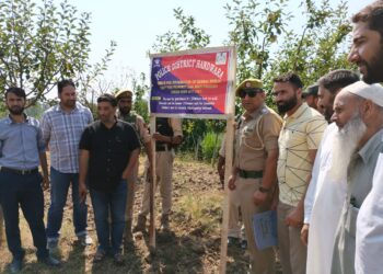 Drug Abuse in North Kashmir: Drug peddler arrested, Property worth lakhs attached