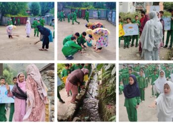 Iqra Model Public School Kandi Karnah Conducts Cleanliness Drive and Awareness Rally