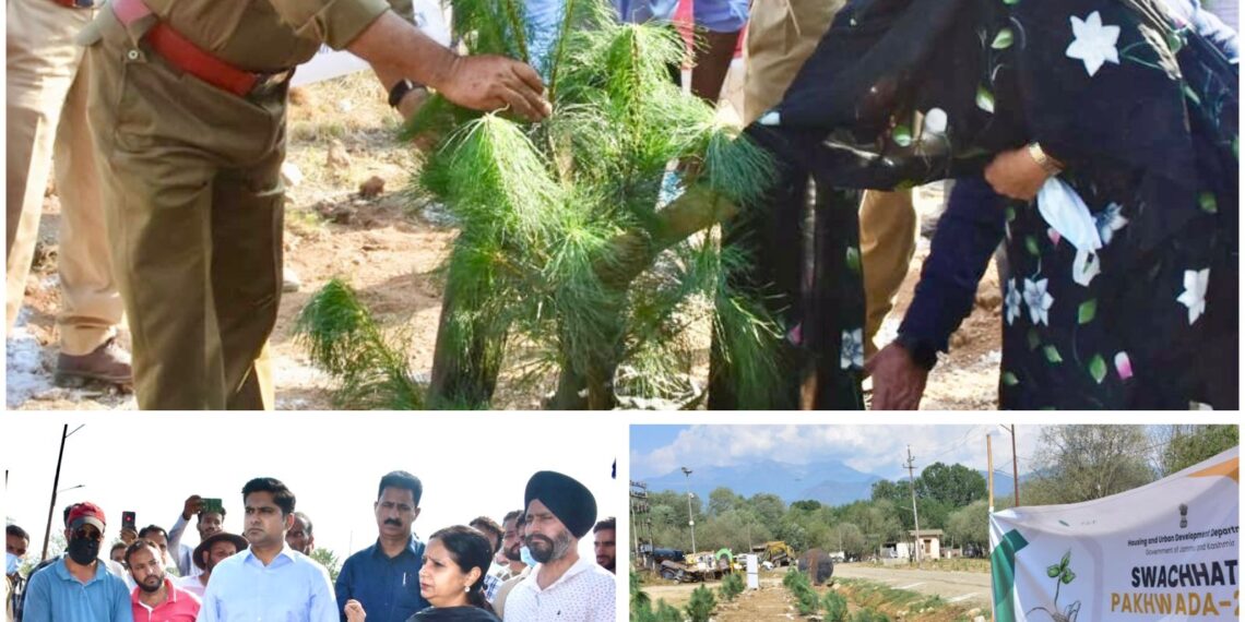 Swachhata Pakhwada Campaign: Mandeep Kaur kicks off mega Plantation Drive around Municipal landfill site Achan