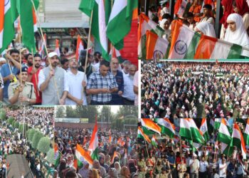 Pulwama embraced by Tiranga: Thousands participate in Mega Rally amidst Patriotic Zeal