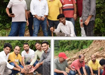 DIPR Udhampur organises plantation drive at Sangoor