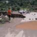 Bridge partially washed away by heavy rains in J&K’s Poonch