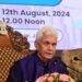 Press Conference of Hon’ble Lt Governor Shri Manoj Sinha