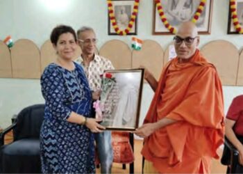 Environmental Engineer donates Oxygen Concentrator to Ramakrishna Mission Medical Centre