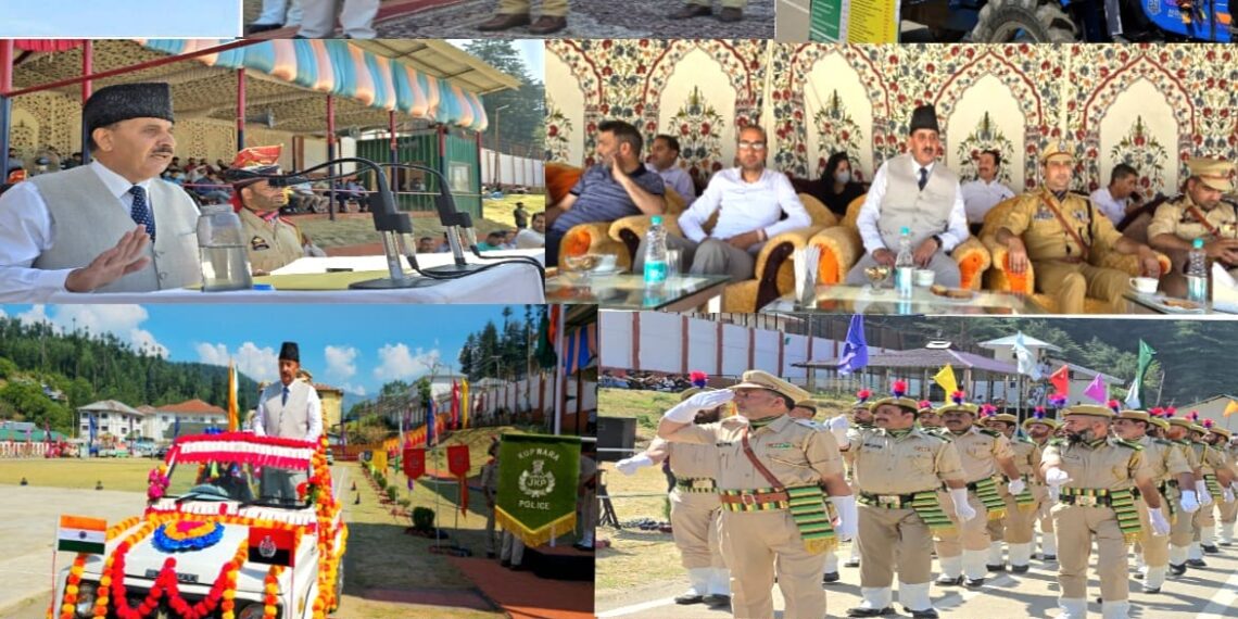 Independence Day 2024: Full dress rehearsal held at DPL Kupwara, ADC inspects Parade, takes salute, Similar functions held at Handwara, Tangdar, Sogam.
