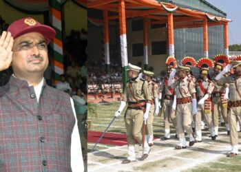 Div Com Jammu inspects Full Dress Rehearsal of Independence Day Celebration 2024 at M A Stadium Jammu
