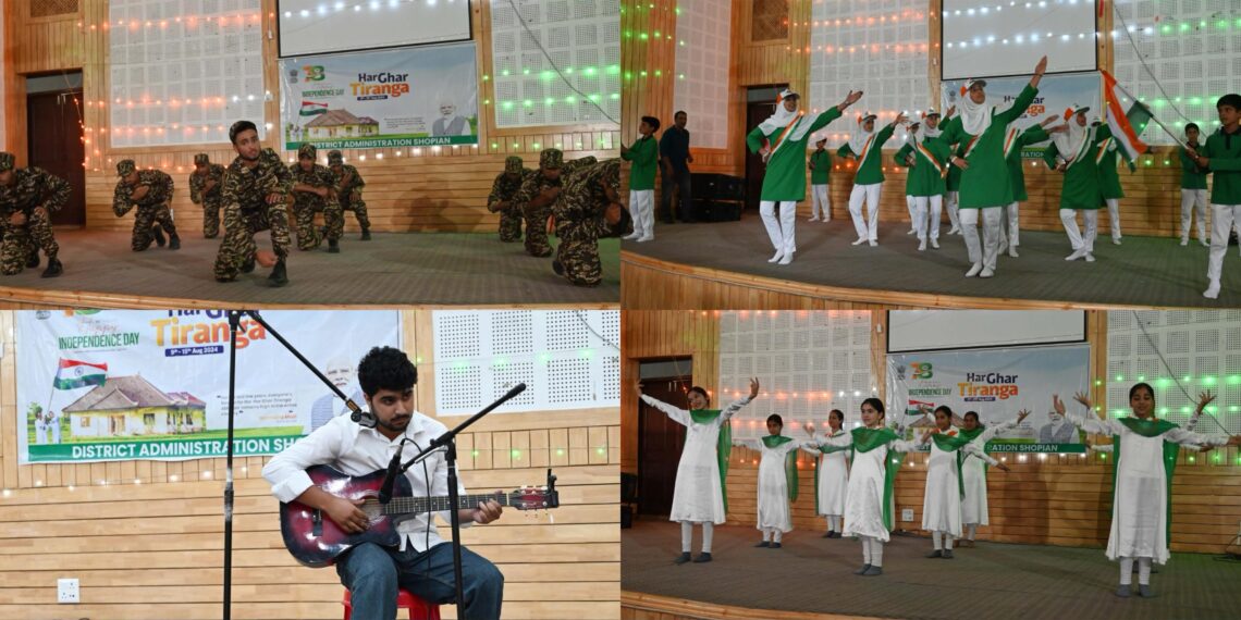 First ever Tiranga Concert held at Shopian, Scintillating patriotic cultural performances, highlights of the day