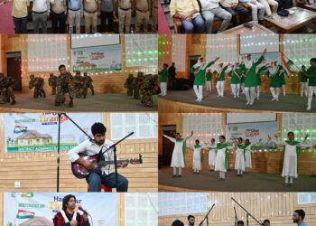 First ever Tiranga Concert held at Shopian, Scintillating patriotic cultural performances, highlights of the day