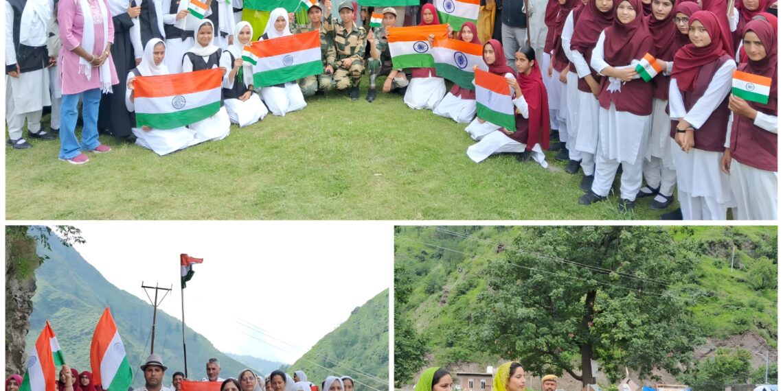 Govt. Girls Higher Secondary School Mandi Organizes Tiranga Rally