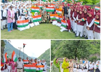 Govt. Girls Higher Secondary School Mandi Organizes Tiranga Rally