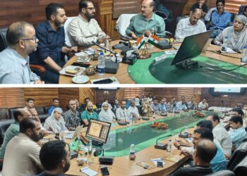 ARI & Trainings Department conducts inspection of Directorate of Agriculture Kashmir