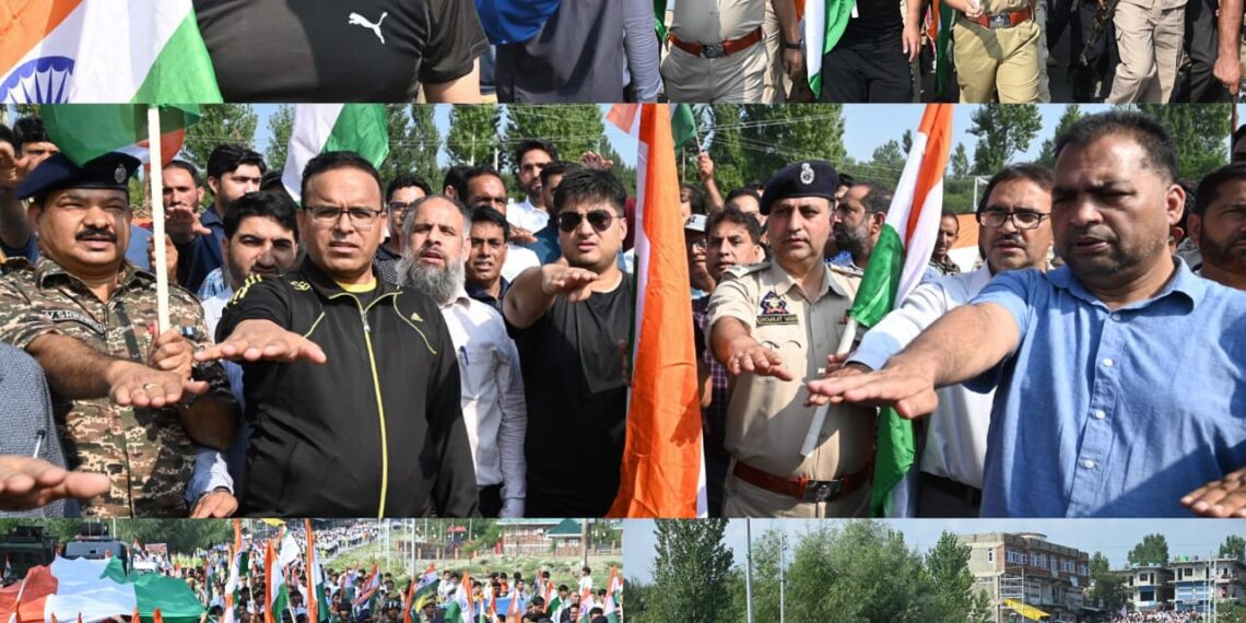 Har Ghar Tiranga: Grand Tiranga Rally held at Shopian