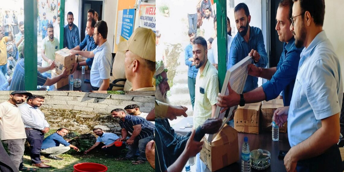 ADDC Kishtwar distributes Solar Home Lights, Biomass stoves among 84 families in ST Village Diccher, Inderwal