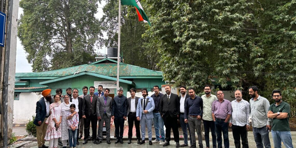 Historic First: Kashmir Advocate’s Association Hosts Groundbreaking Independence Day Ceremony
