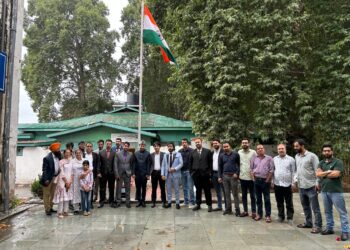Historic First: Kashmir Advocate’s Association Hosts Groundbreaking Independence Day Ceremony