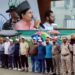 I-Day 2024: Director YSS hoists National Flag at Sports Complex