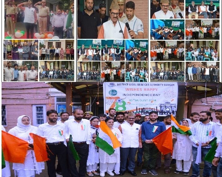 I-Day, 2024 celebrations held across all the District Courts of Kashmir