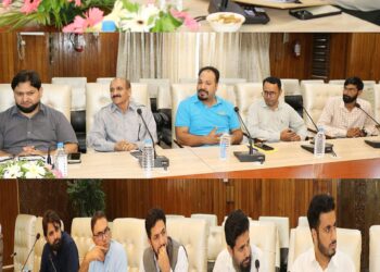 Div Com Kashmir reviews progress of 2nd Special Summary Revision in Srinagar