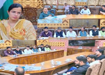 DEO Kupwara convenes meeting with representatives of political parties