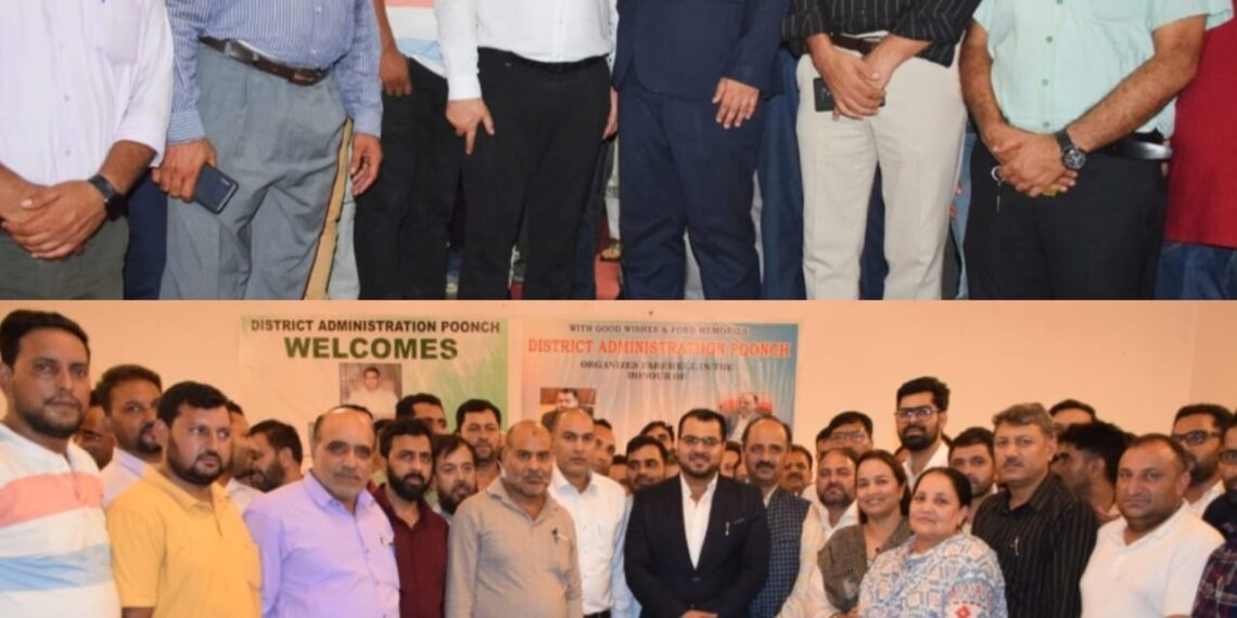 District Administration Poonch  bids Farewell to Outgoing Deputy Commissioner Yasin M. Choudhary (IAS) and ADDC Poonch, Sandesh Kumar Sharma(JKAS).
