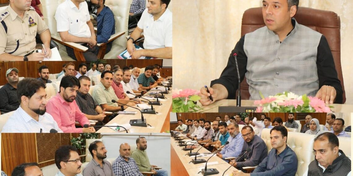 Assembly Election-2024 DEO/DC Srinagar reviews preparedness for Conduct of Assembly Election