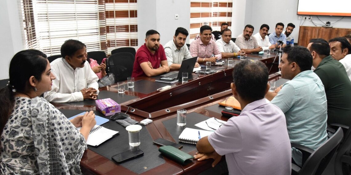 Assembly Election 2024: DEO Udhampur convenes meeting with political parties