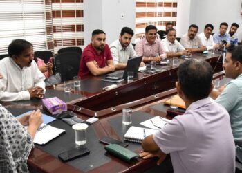 Assembly Election 2024: DEO Udhampur convenes meeting with political parties