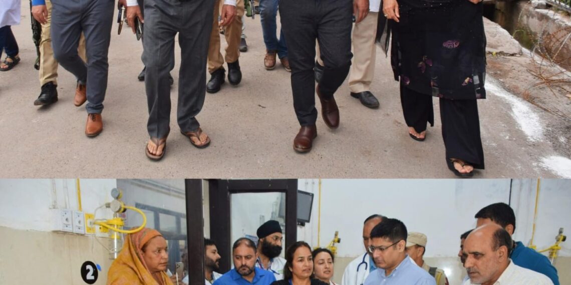 Deputy Commissioner Poonch visits District Hospital