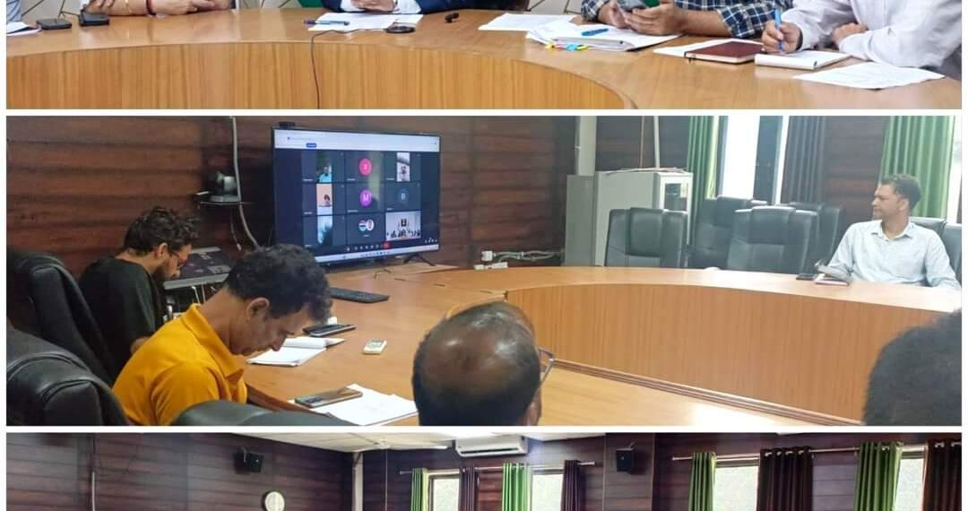 General Assembly Elections DEO Kishtwar holds Maiden online interactive meeting with BLOs