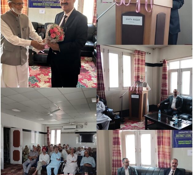 Ex-Chief Justice Magrey Visits Ahata Waqar Day Care in Srinagar