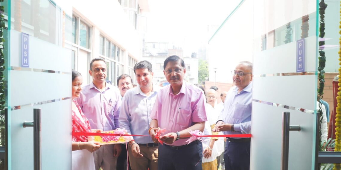 General Manager/ NR, Shri Shobhan Chaudhuri inaugurated Northern Railways Central Hospital second satellite Physiotherapy Centre at Noida Health Unit today in the presence of Additional General Manager /NR Shri A.K.Singhal, PCMD/NR Dr K.Sridhar,PCMD/NRCH Dr Rushama Tandon and DRM/Delhi Shri Sukhvinder Singh.