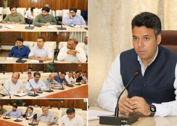Assembly Elections-2024 DEO Srinagar reviews arrangements for General Elections to Legislative Assembly