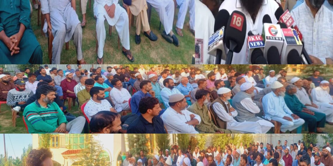 Mudasir Ahmad Bhat Rallies Youth Support at Naidkhai Residence: “The Future Belongs to the Awake”