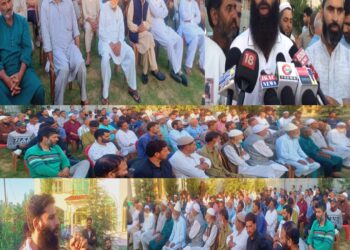 Mudasir Ahmad Bhat Rallies Youth Support at Naidkhai Residence: “The Future Belongs to the Awake”